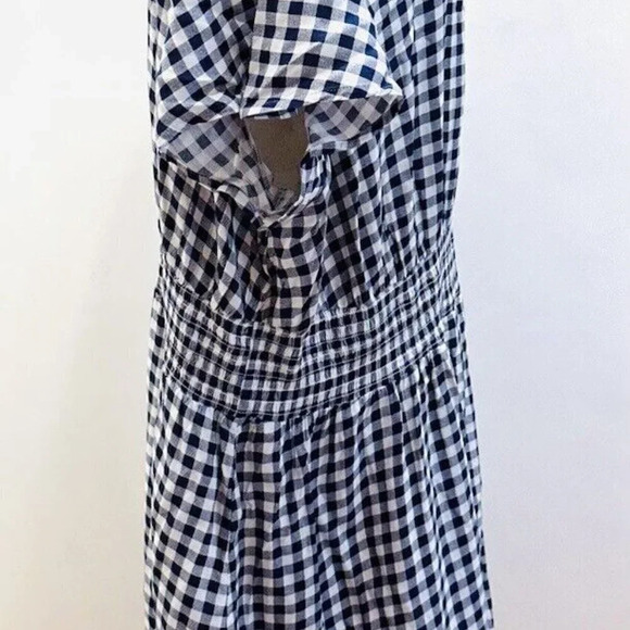 NWT CROFT & BARROW Women Short Sleeve Pullover Plaid Empire Waist Dress Size 3X - Picture 6 of 14